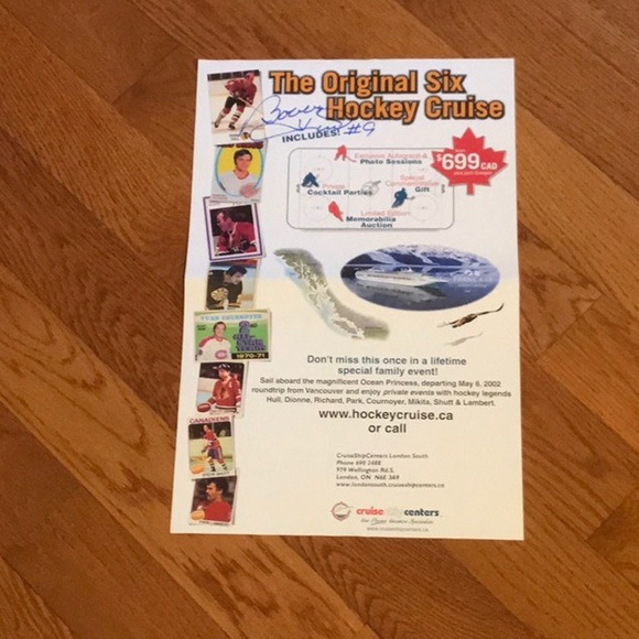 Bobby Hull - Autograph - Picture 1 of 1